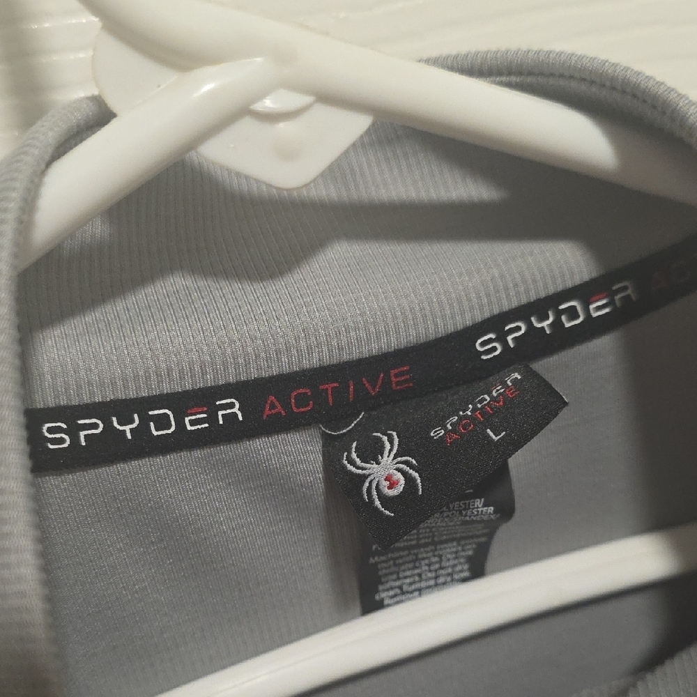 Spyder Active Gray Performance Pullover - image 2